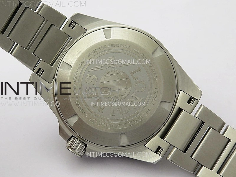 Hydroconquest L3.790.4 43mm SS Black Ceramic Bezel ETC 1:1 Best Edition Black Dial on SS Bracelet A2836